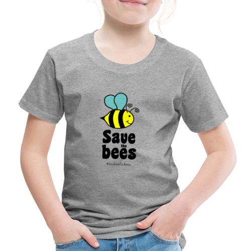 Pszczoły9-1 ratują pszczoły | Chroń kwiaty pszczół - Koszulka dziecięca Premium