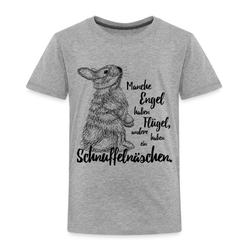 Kaninchen Hasen Zwergkaninchen Engel Liebe - Kinder Premium T-Shirt