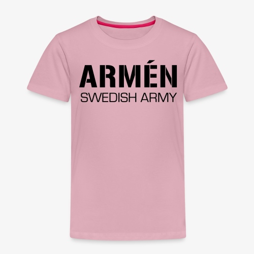 ARMÉN -Swedish Army - Premium-T-shirt barn