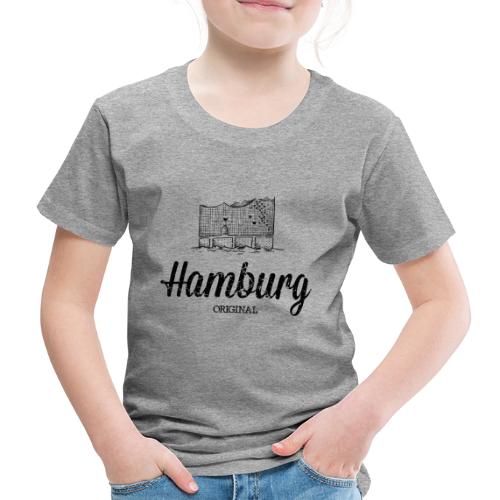 Hamburg Original Elbphilharmonie - Kinder Premium T-Shirt