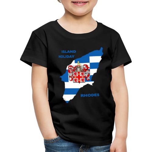 Rhodos Holiday Rhodes Urlaub - Kinder Premium T-Shirt