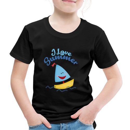 verano barco - Camiseta premium niño