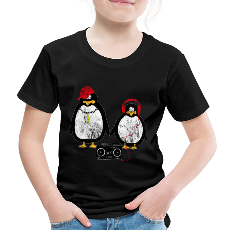 Musik Pinguine coole Geschenkidee für jeden Anlass - Kinder Premium T-Shirt