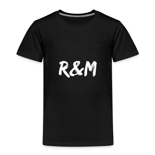 R&M Large Logo tshirt black - Kids' Premium T-Shirt