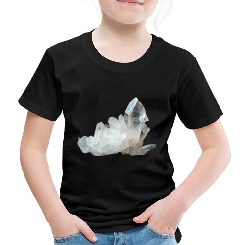 Bergkristall Mineral Quarz - Kinder Premium T-Shirt