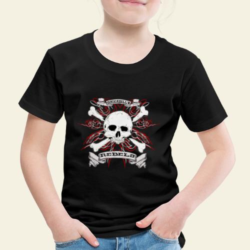 skull - Børne premium T-shirt