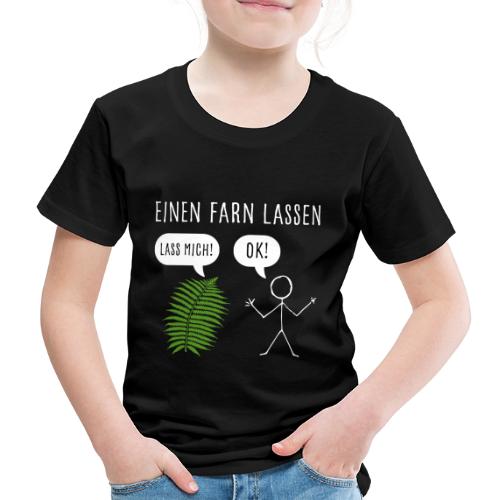 Lustiges Pupsen Furzen Shirt Geschenk witzig - Kinder Premium T-Shirt