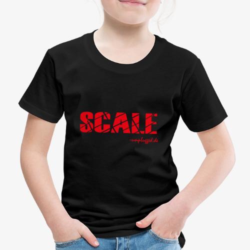SCALE Logo rot - Kinder Premium T-Shirt