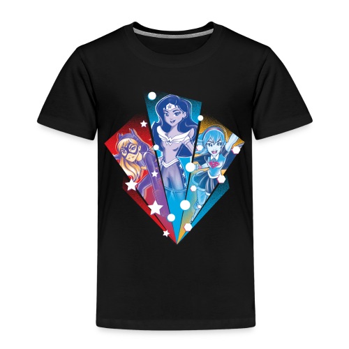 DC Super Hero Girls Batgirl Wonder Woman Supergirl - Kinder Premium T-Shirt