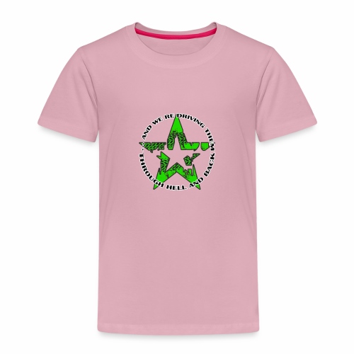 ra star slogan slime png - Kinder Premium T-Shirt