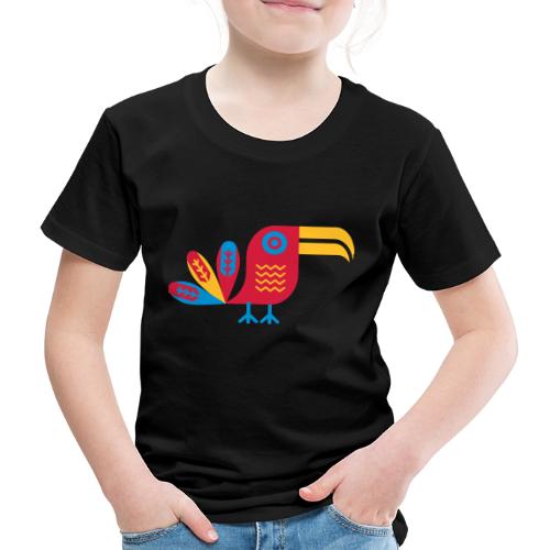 Tukan, Vogel, Tiere, Natur, 23 Motivfarben möglich - Kinder Premium T-Shirt