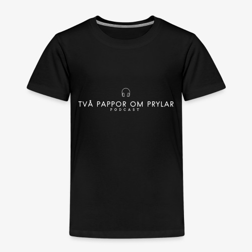 2POP - Vit text - Premium-T-shirt barn