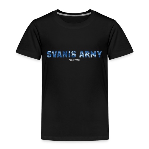 SVANIS ARMY (ALEXSVANIS VIT) - Premium-T-shirt barn
