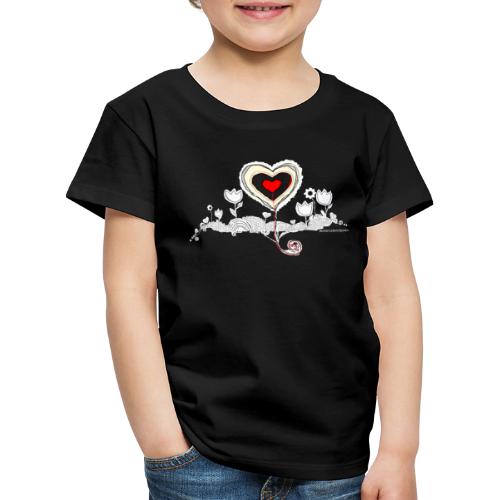 HerzLinien - Kinder Premium T-Shirt