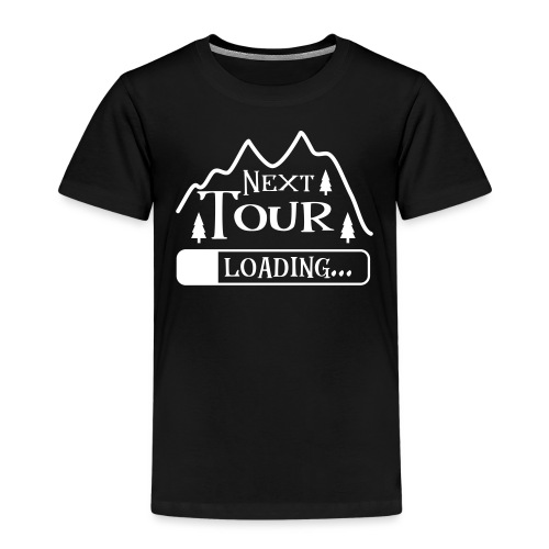 Wandern Klettern Bergsteigen Tour Laden Berg Natur - Kinder Premium T-Shirt