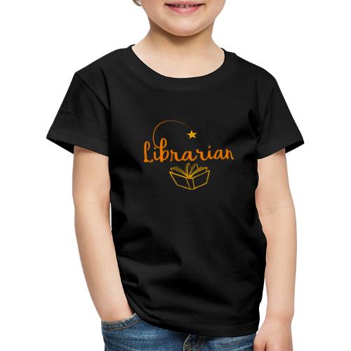 0327 Librarian Librarian Library Book - Koszulka dziecięca Premium