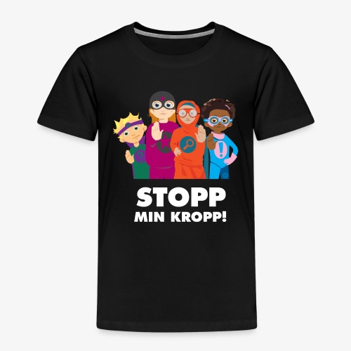 Stopp min kropp! - Premium-T-shirt barn