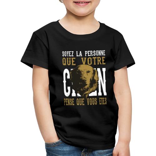 Un amour de chien - T-shirt Premium Enfant