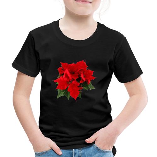 Weihnachtsstern Weihnachen Pflanze - Kinder Premium T-Shirt