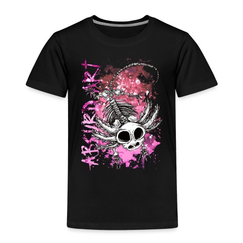 Knochentierchen Axolotl von Absurd ART - Kinder Premium T-Shirt