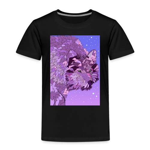 le loup violet - T-shirt Premium Enfant