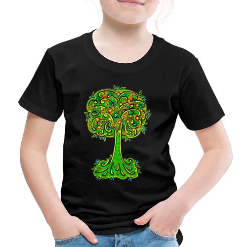 Baum, Blüten, Wald, Wandern, Natur, Blumen - Kinder Premium T-Shirt