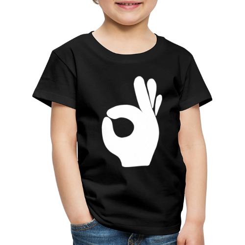 Tasty Hand weiß - Kinder Premium T-Shirt