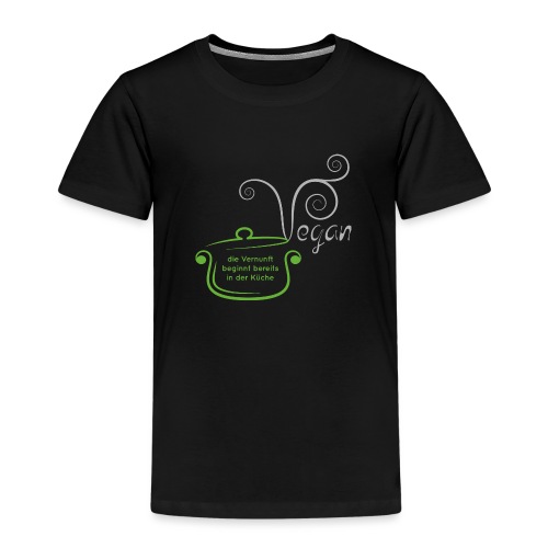 Kochtopf Vegan - Kinder Premium T-Shirt
