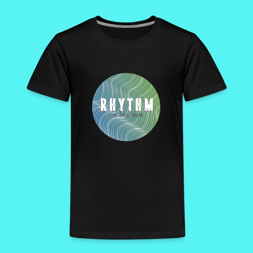 Rhythm On The Run Logo - Kids' Premium T-Shirt
