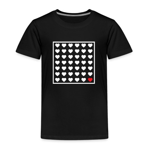 Carré d'cœurs - T-shirt Premium Enfant