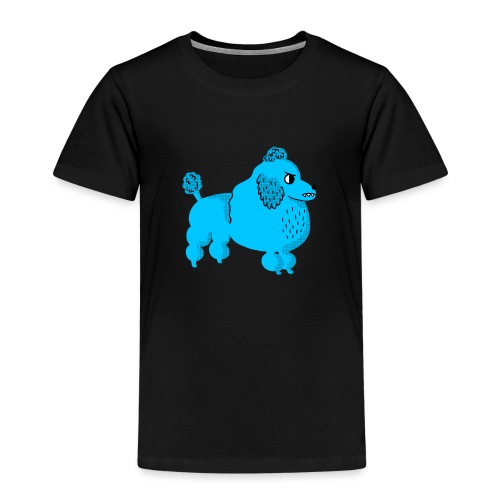 moody poodle - Kinder Premium T-Shirt