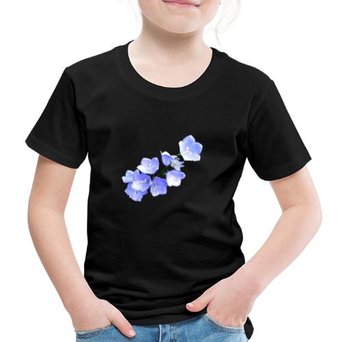 Glockenblume blau Blume - Kinder Premium T-Shirt