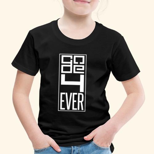 Code4ever White - Kids' Premium T-Shirt