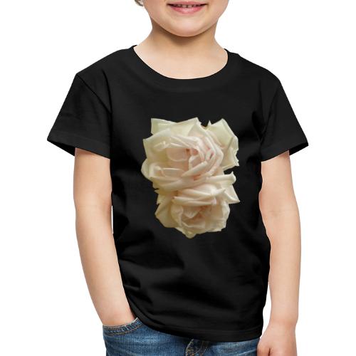 Rosen weiß Sommer - Kinder Premium T-Shirt