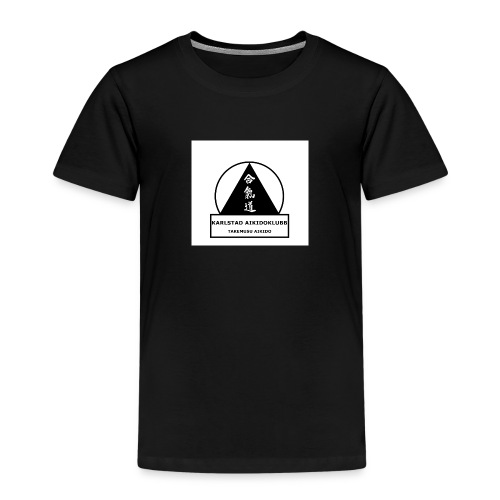 Logga Karlstad Aikidoklubb - Premium-T-shirt barn