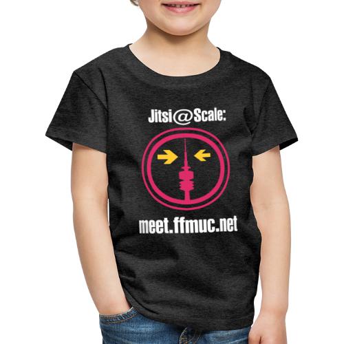 Freifunk Jitsi-Meet weiß - Kinder Premium T-Shirt