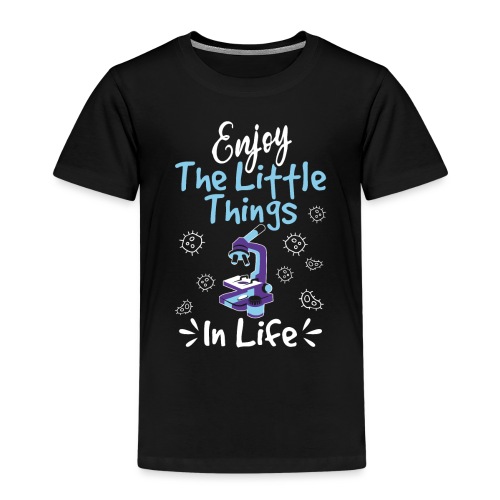 Mikroskopie Biologie Geschenk - Kinder Premium T-Shirt