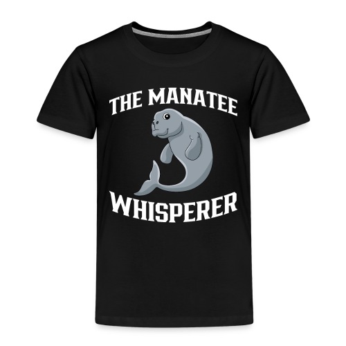 The Manatee Whisperer Manatee Forschung Seekuh - Kinder Premium T-Shirt