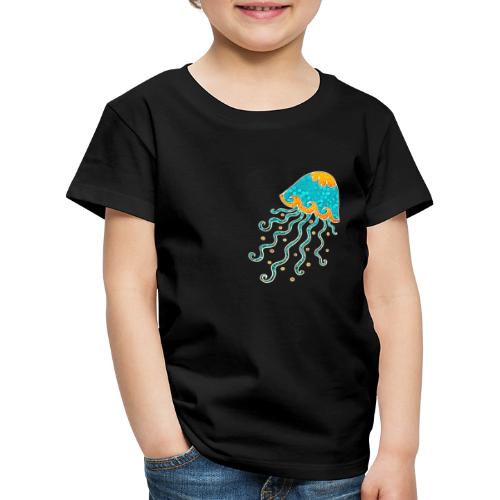 Qualle Meer Sommer Strand Fische Unter Wasser - Kinder Premium T-Shirt