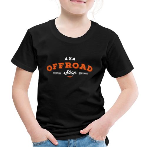 4x4 Offroad Shop logo V1 - Kinder Premium T-Shirt
