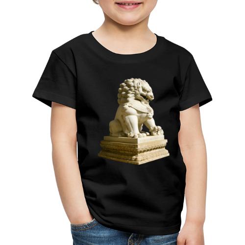 Fu Hund Tempelwächter Wächterlöwe Buddha China - Kinder Premium T-Shirt