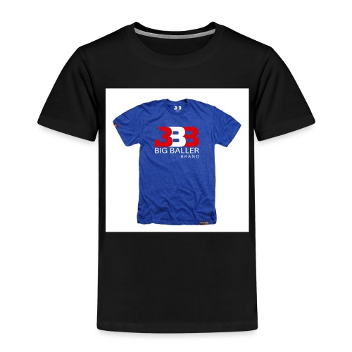 ClassicBBBroyalredwhite 1024x1024 - Kinderen Premium T-shirt