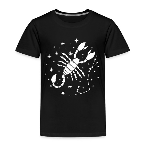 Sternzeichen Furchtloser Skorpion Oktober November - Kinder Premium T-Shirt