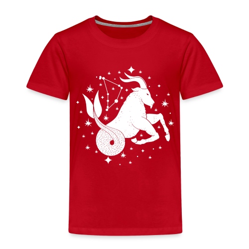 Sternzeichen Ehrgeiziger Steinbock Dezember Januar - Kinder Premium T-Shirt