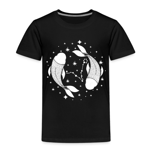 Sternzeichen Pisces Seelvolle Fische Februar März - Kinder Premium T-Shirt