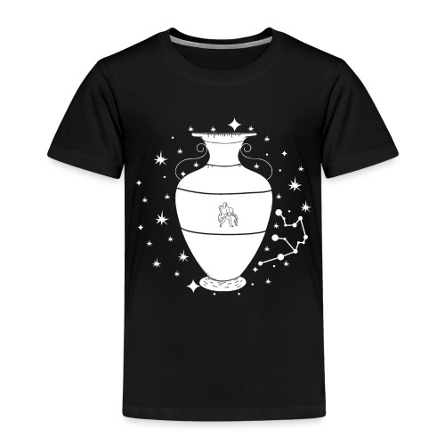 Sternzeichen Wassermann Aquarius Januar Februar - Kinder Premium T-Shirt