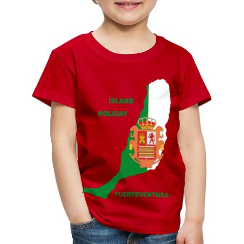 Fuerteventura Island Holiday - Kinder Premium T-Shirt