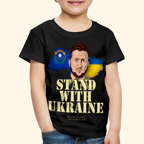 Ukraine Nevada Selenskyj - Kinder Premium T-Shirt