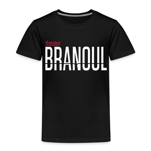 Branoul Logo rood wit - Kinderen Premium T-shirt