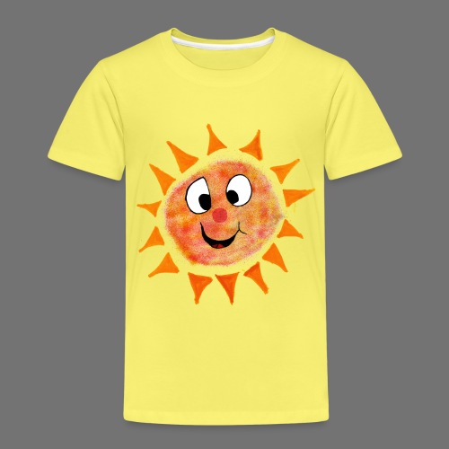 Aurinko - Lasten premium t-paita